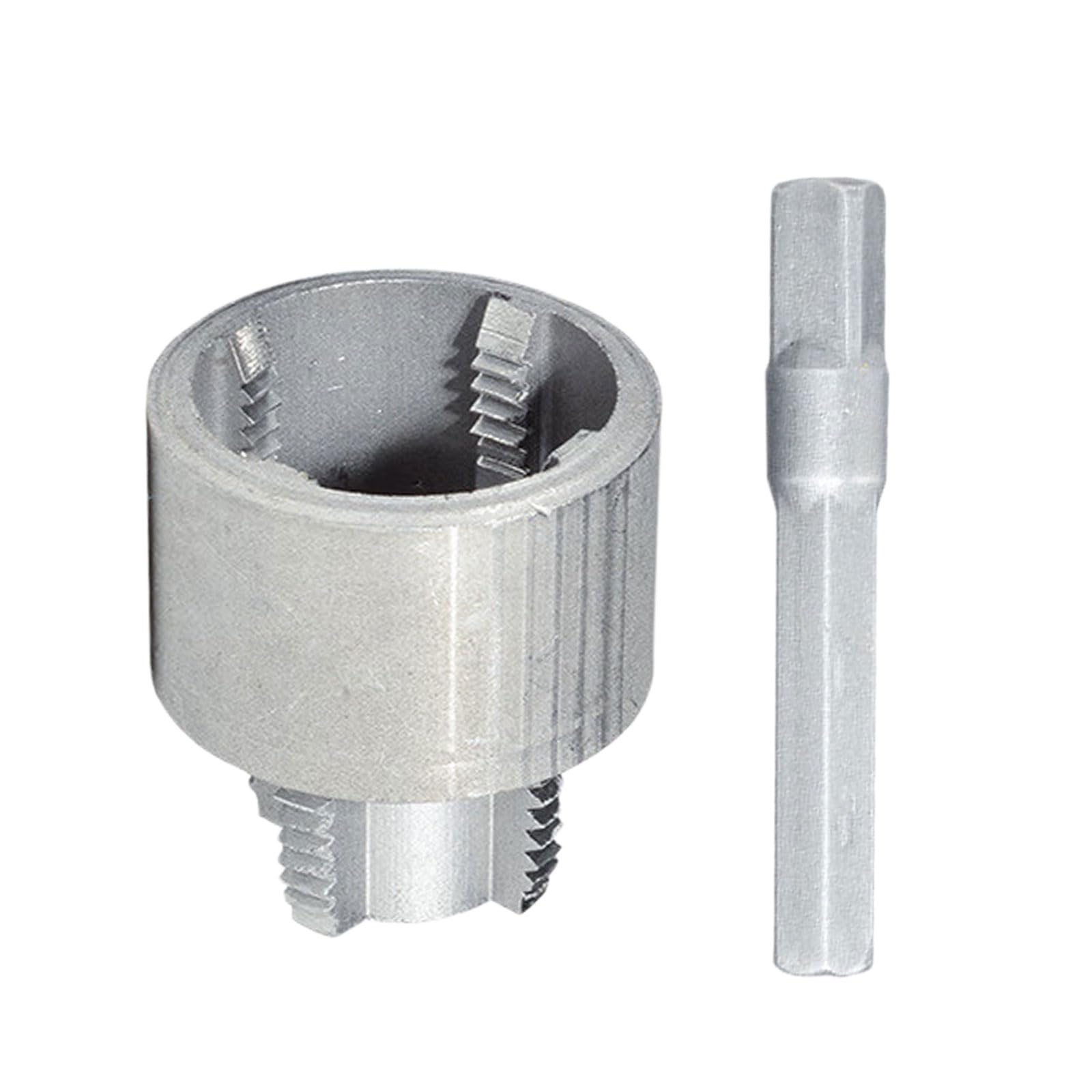 Xjdzineq PVC Thread Maker Tool for Electric Drill Pipe Threader 1 / 2inch 3 / 4inch PVC Threading Dies Water
