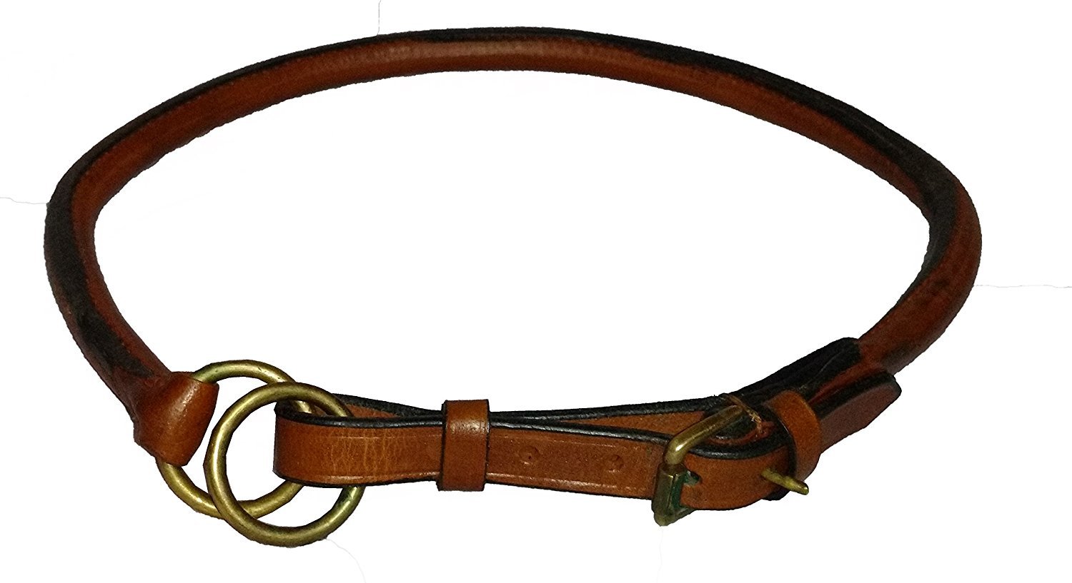 Skora Export Quality Leather Training Slip Dog Collar - Dark Brown (B075QD5X7K) Amazon Price History, Amazon Price Tracker