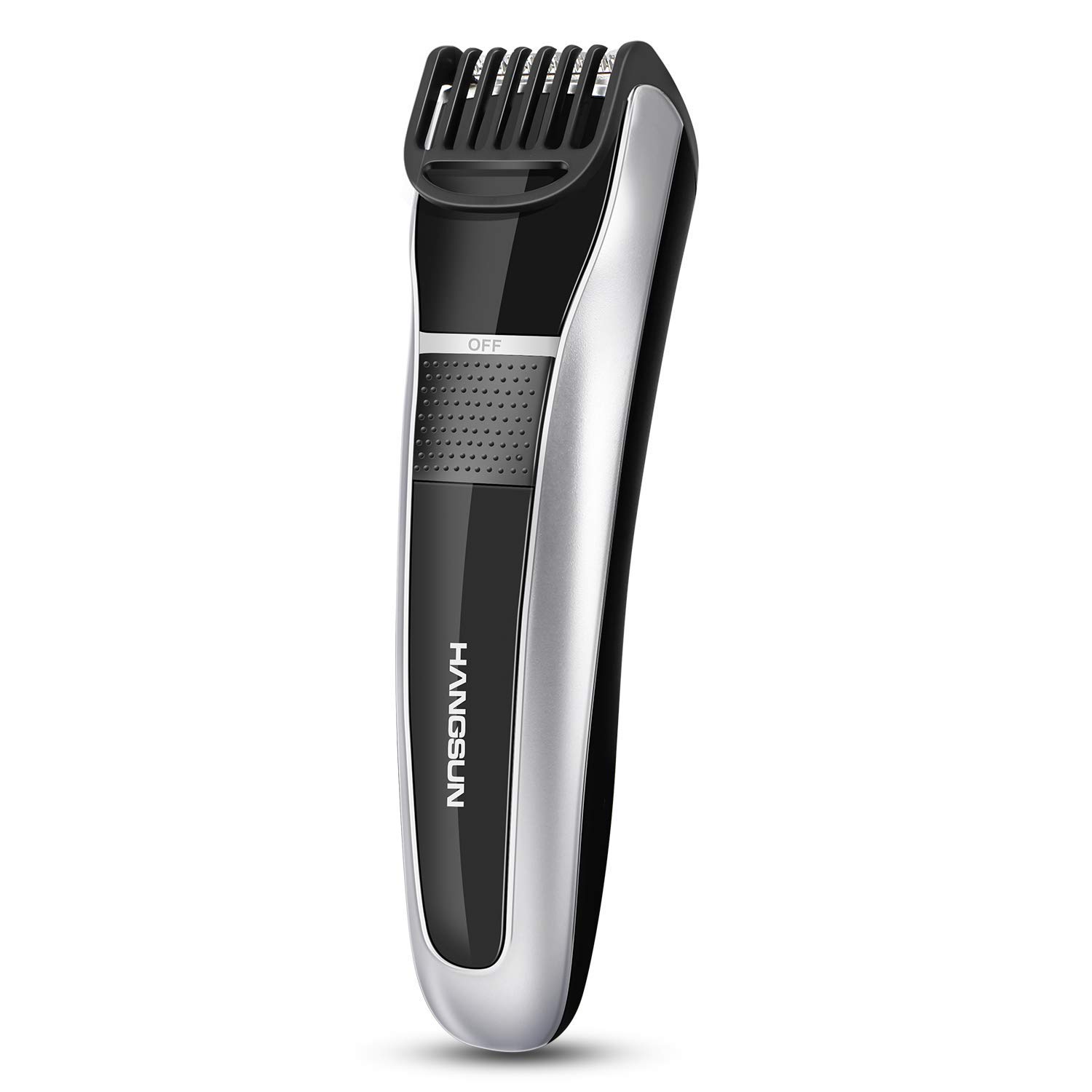 Hangsun Beard Trimmer Rechargeable Body Mustache Stubble for Men Cordless Grooming Haircut Kit HC150 with Adjustable Blade Combs and Safety Lock