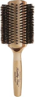 Olivia Garden Healthy Hair Bamboo 100% Boar Round Hair Brush