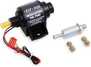 Mr. Gasket 12D Electric Fuel Pump, Micro Electric Diesel, In-Line