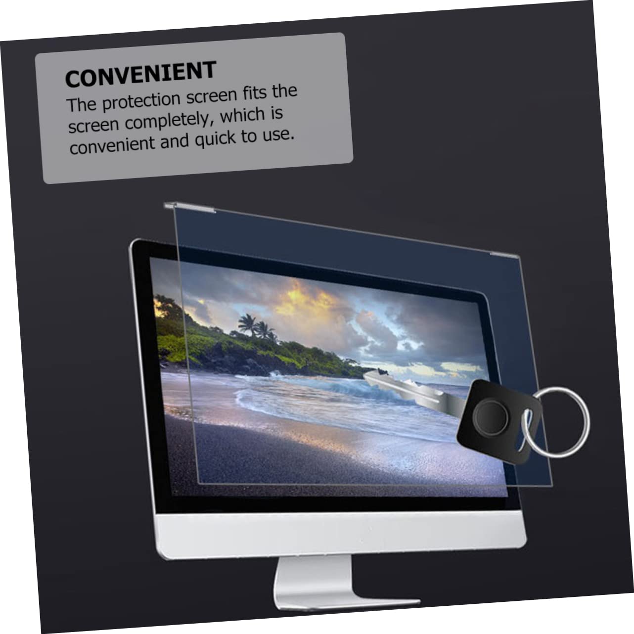 NUOBESTY Pellicola Protettiva per Schermo Laptop Anti-luce Blu Trasparente | Tecnologia Nano-ottica Giapponese Tensen, Anti-graffio, Installazione Semplice