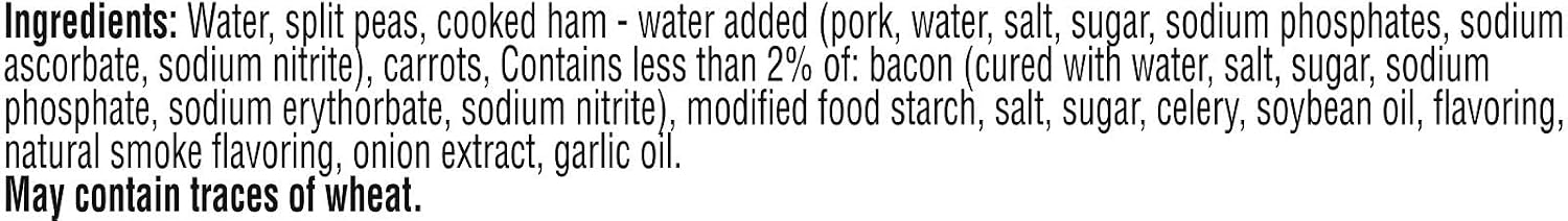 Campbell's, Condensed Split Pea, Ham & Bacon Soup, 11.5oz Can