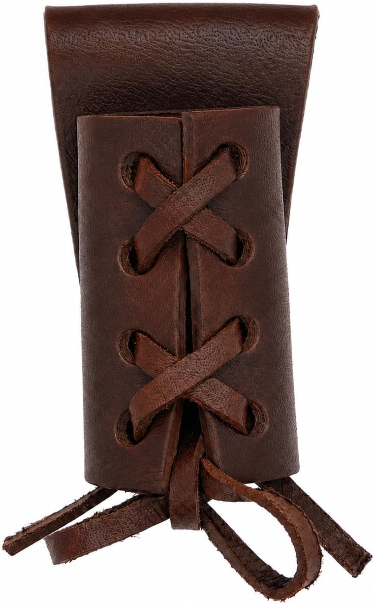โข - Genuine Leather Dagger Holster โ Medieval Inspired Adjustable Small Weapon Sword Frog