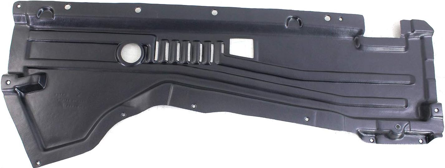 Compatible with 07-18 BMW X5 & X6 Engine Splash Shield Under Cover w/Adaptive Drive Left Side