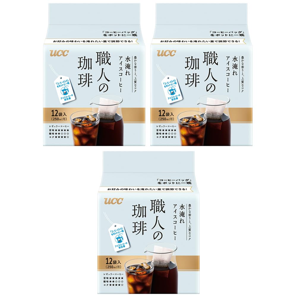 Amazon.co.jp: 職人の珈琲 UCC コーヒーバッグ 水淹れアイスコーヒー