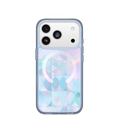 OtterBox iPhone 17 Pro Max Symmetry Series Clear Case - Opal Prism - Blue