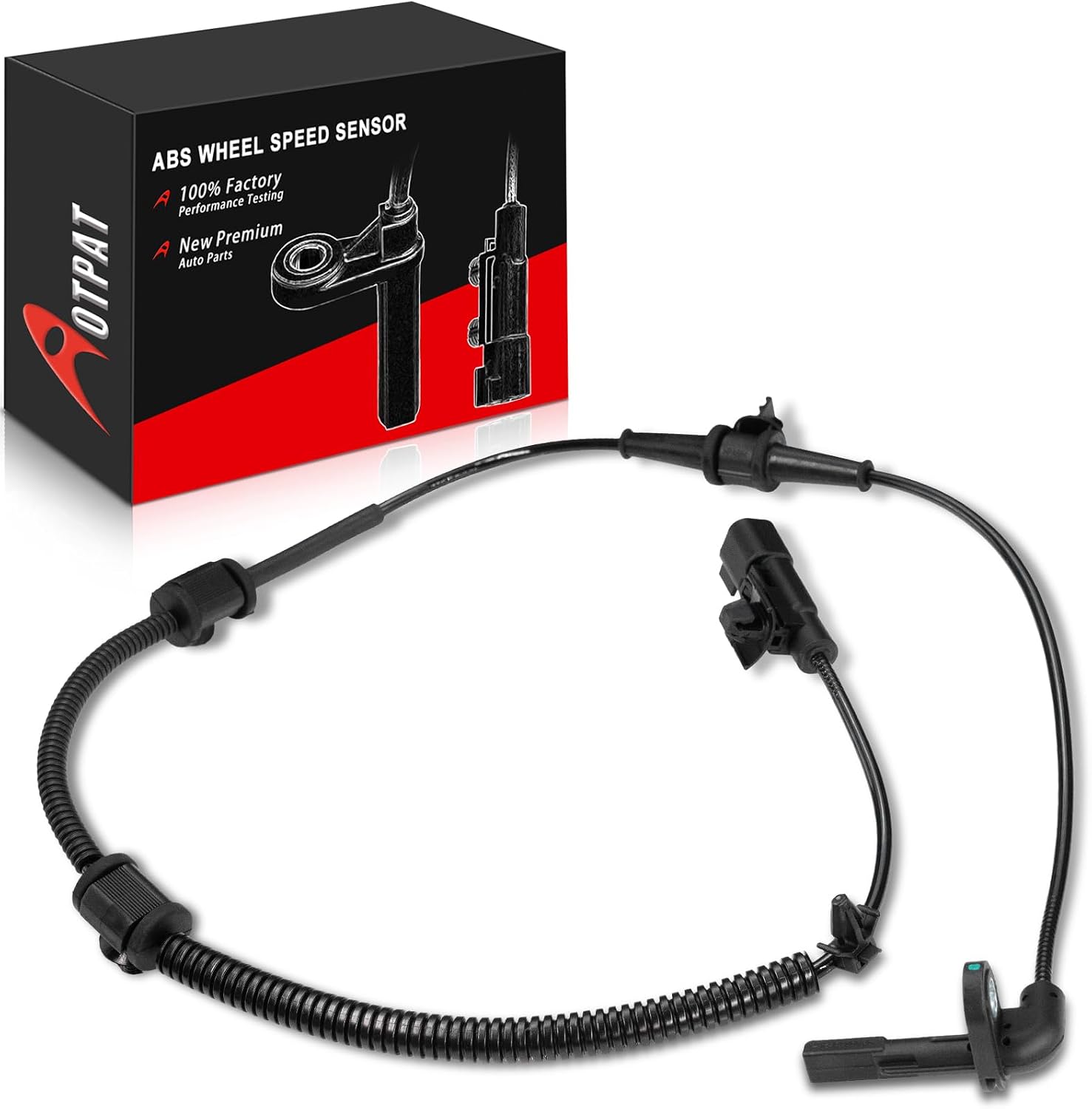 ABS Wheel Speed Sensor for:-Chevy Cruze 2011-2014 1.4L 1.8L, Cruze 2014 2.0L, Volt 2011-2015 1.4L, for:-Buick 2012-2017 2.0L 2.4L, Front Left or Right Side Replace# 13329258, 12842463, 13412631