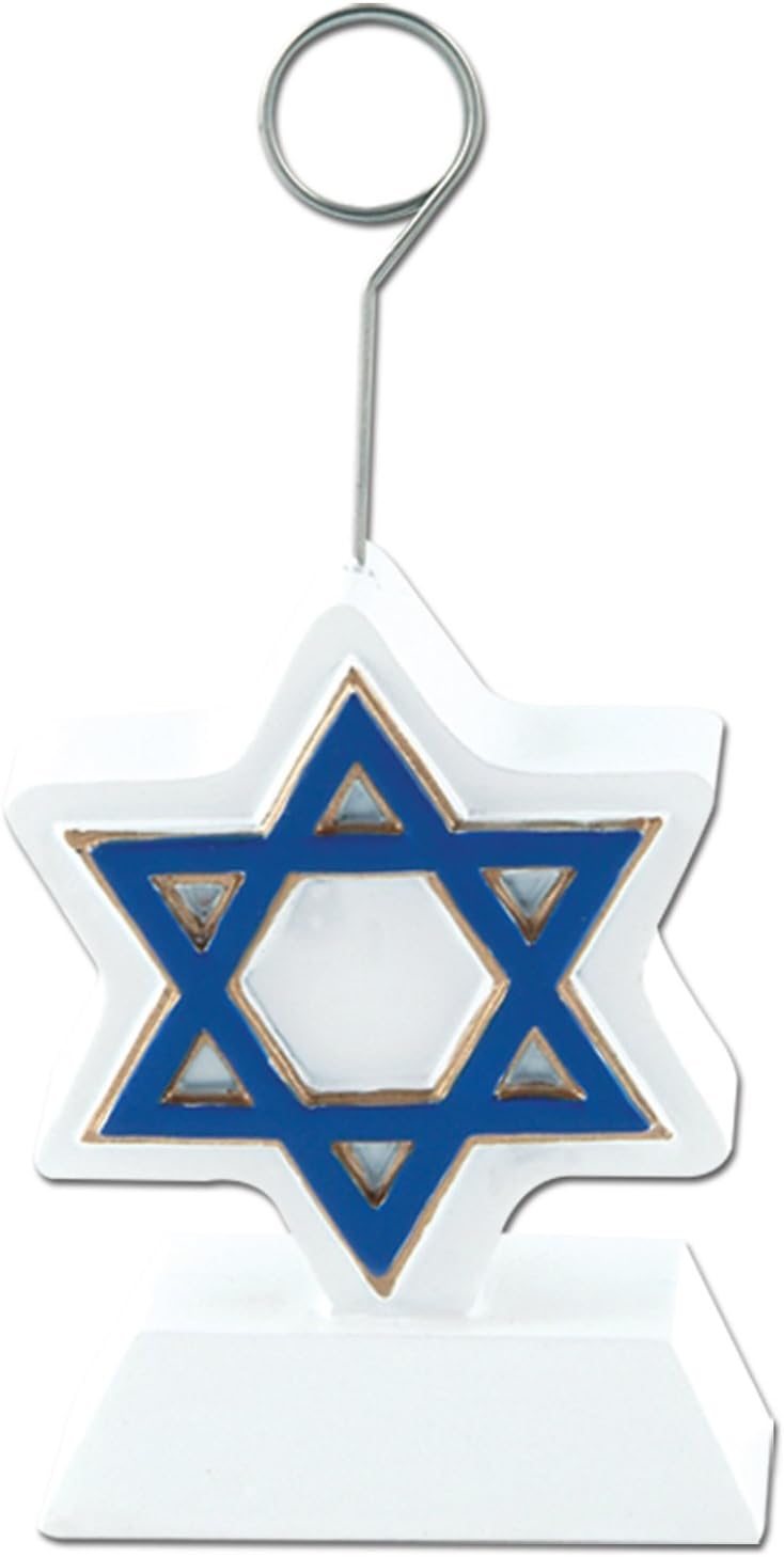 Amazon Star of David Photo / Balloon Holder デビッド?写真/バルーンホルダーのスター♪