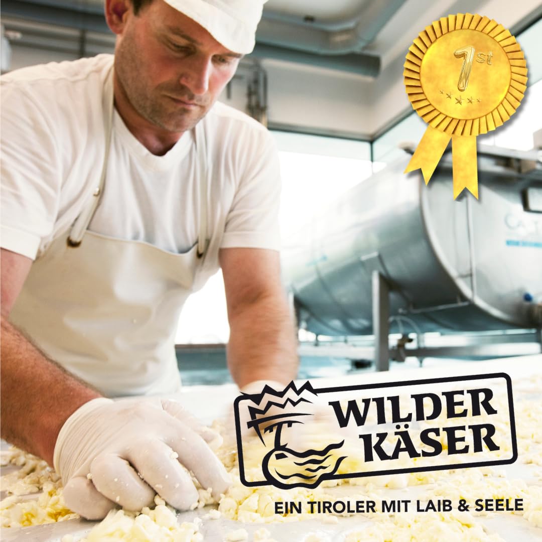 Tiroler Bauernstandl® Camembert Rot | 3 x Käse am Stück | Sahne Frischkäse Probierpaket für Käseplatte und Käsefondue | Feiner Käse als Geschenk
