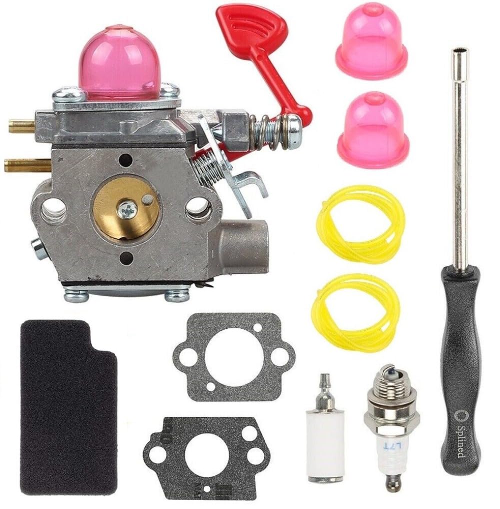 Kit de carburador para soplador de hojas de 25 cc de dos tiempos y 210 mph