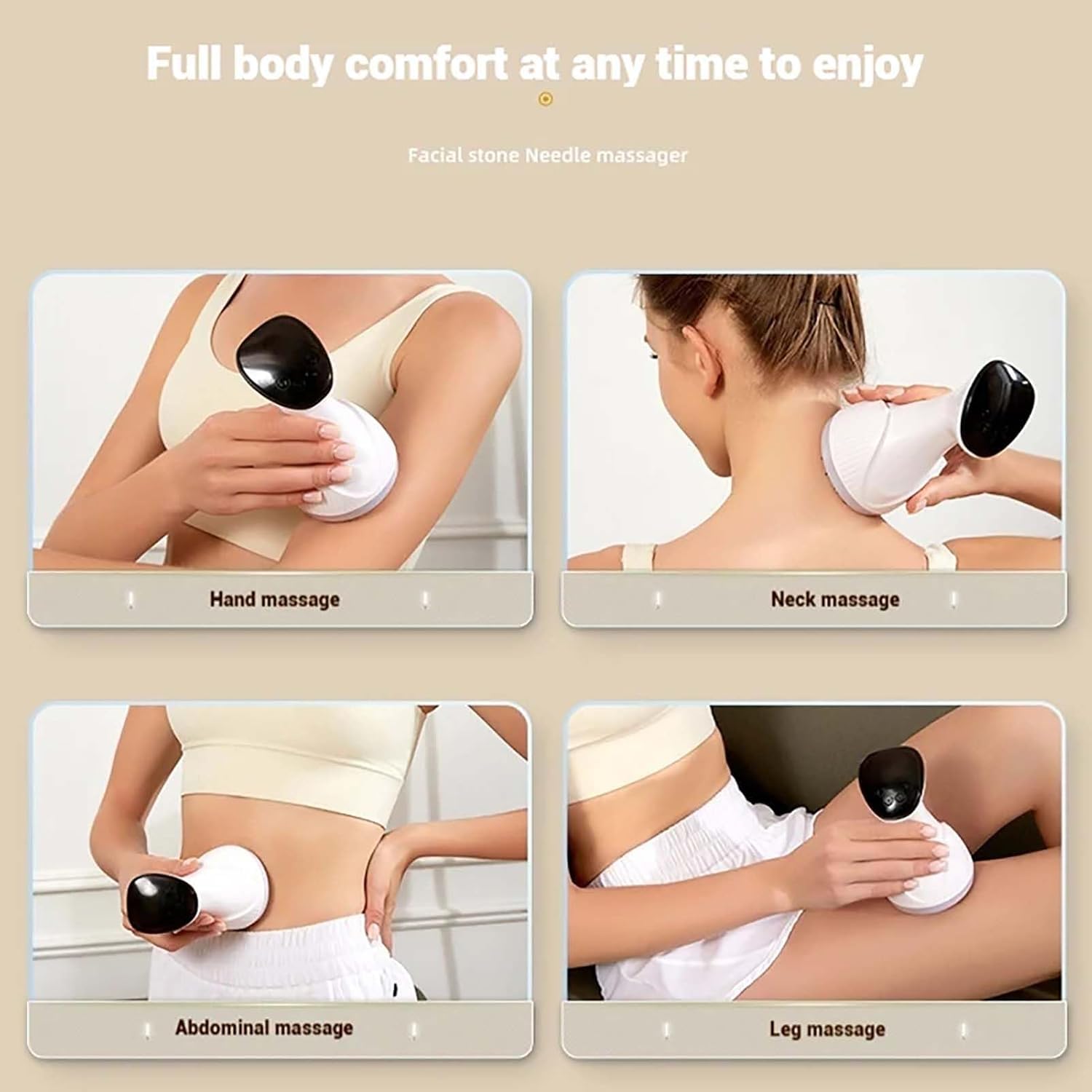 OrthoMasseur Sofela Jambes et Corps Chauffage Vibration Soulagement Musculaire