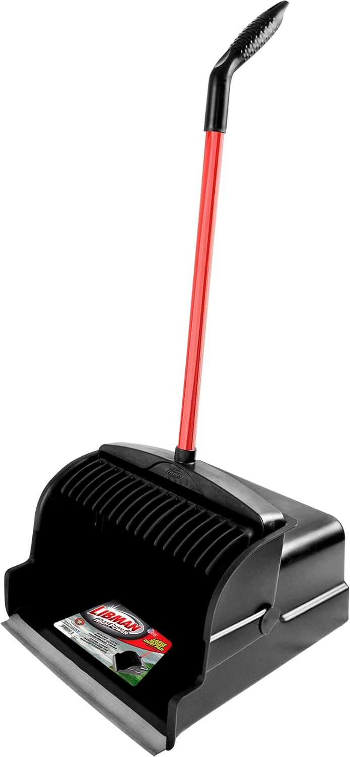 Libman 1168 Large Scoop Dustpan,16" W,STL Handle,PK2