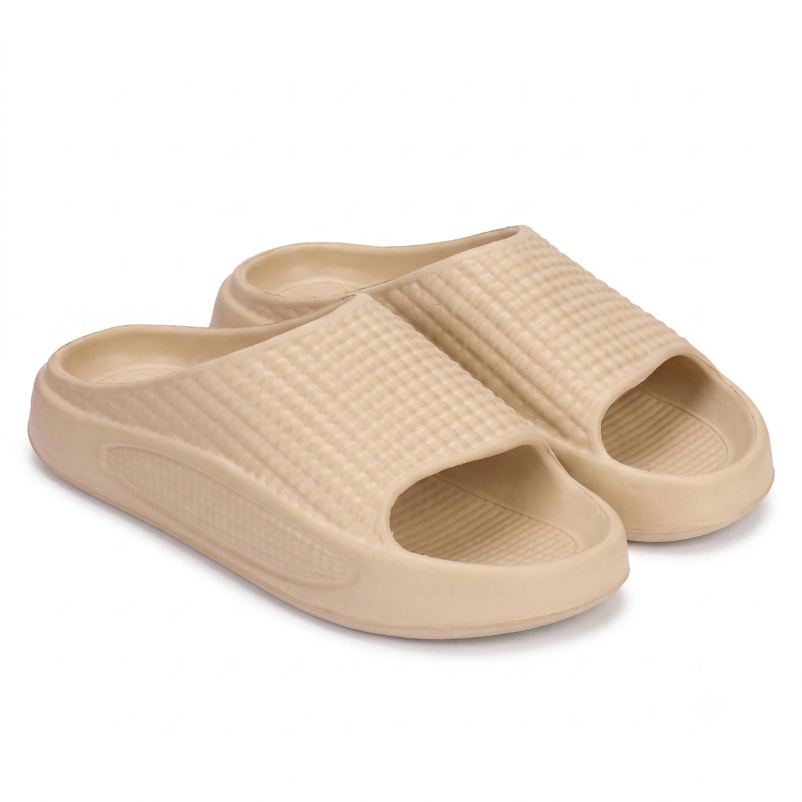 Slippers for Men & Women, Comfortable Slip-On Sandals with Textured Wide Strap, Lightweight Casual Footwear for Home, Bathroom & Daily Wear-picture-25