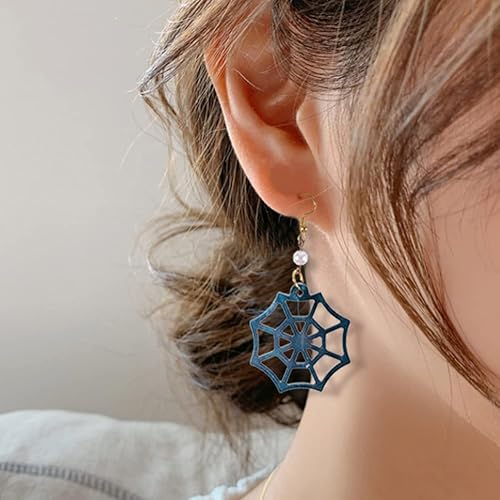 Miniatura 6 de Moldes de resina para aretes de fantasma de Halloween, moldes de fundición de joyería, molde de silicona para colgante de resina epoxi, moldes de