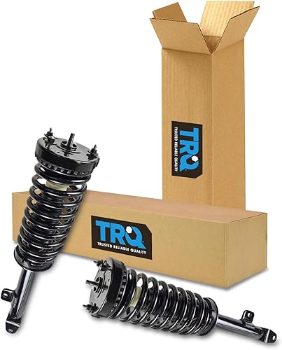 Miniatura 288 de TRQ - Conjunto de puntal delantero y resorte helicoidal (lados del conductor y del pasajero), para auto