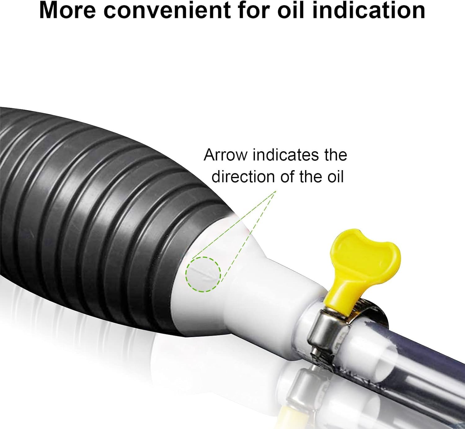 UCRAVO Car Fuel Pump, Oil Transfer Pump, High Flow Siphon Hand Oil Pump, Fuel Transfer Pump Kit, Portable Manual Car Fuel Transfer Pump for Petrol Diesel Oil Liquid Water Fish Tank - Image 5 thumbnail