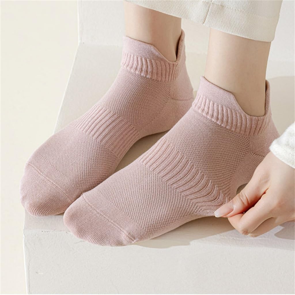 Ear Lifting Protective Sports Socks Female Mesh U Shaped Sock Mouth Short