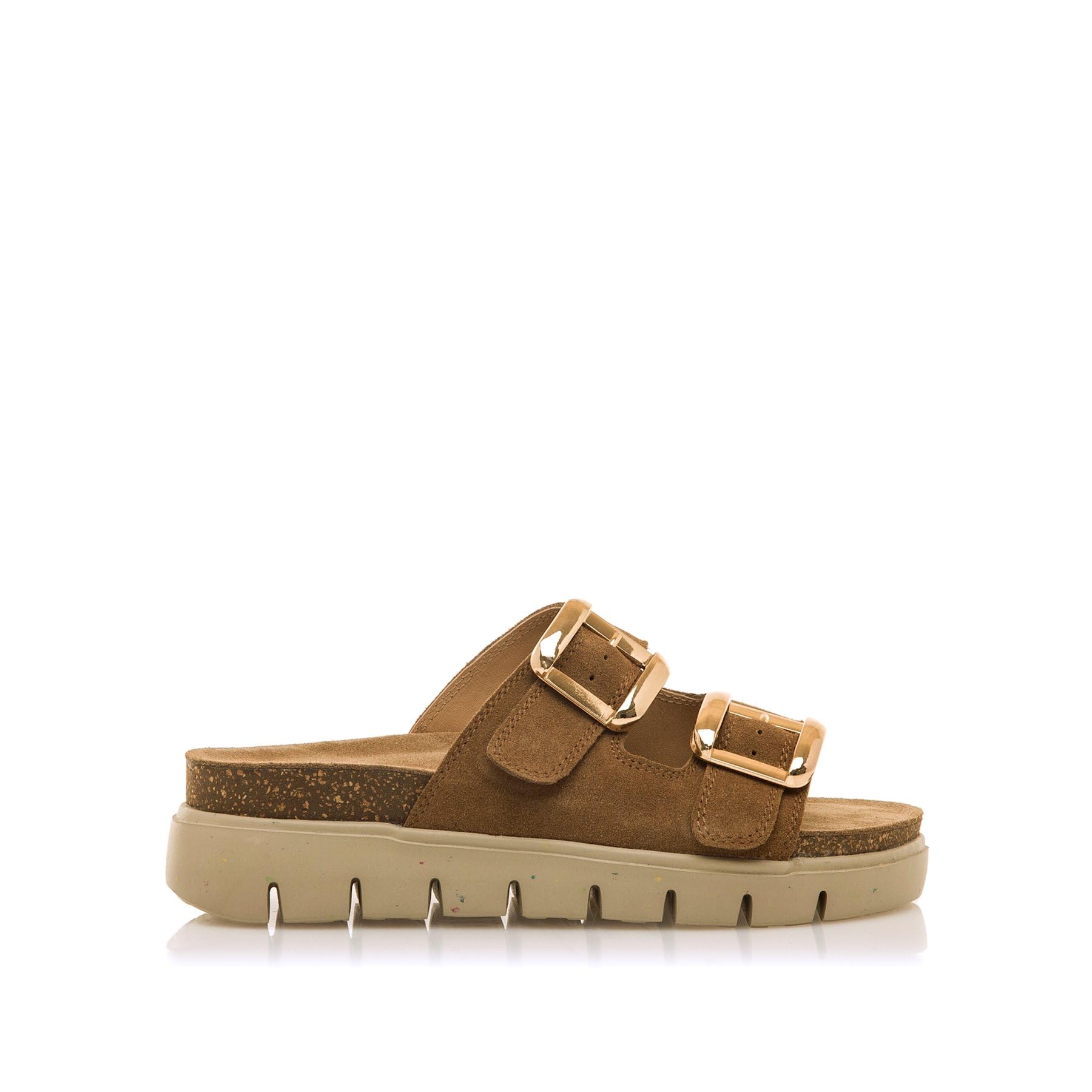 MTNG 54160, Women's Sandal, BROWN, 40 EU, brown, 8 UK