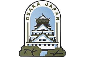 Osaka Castle - Vagabond Heart Osaka Sticker