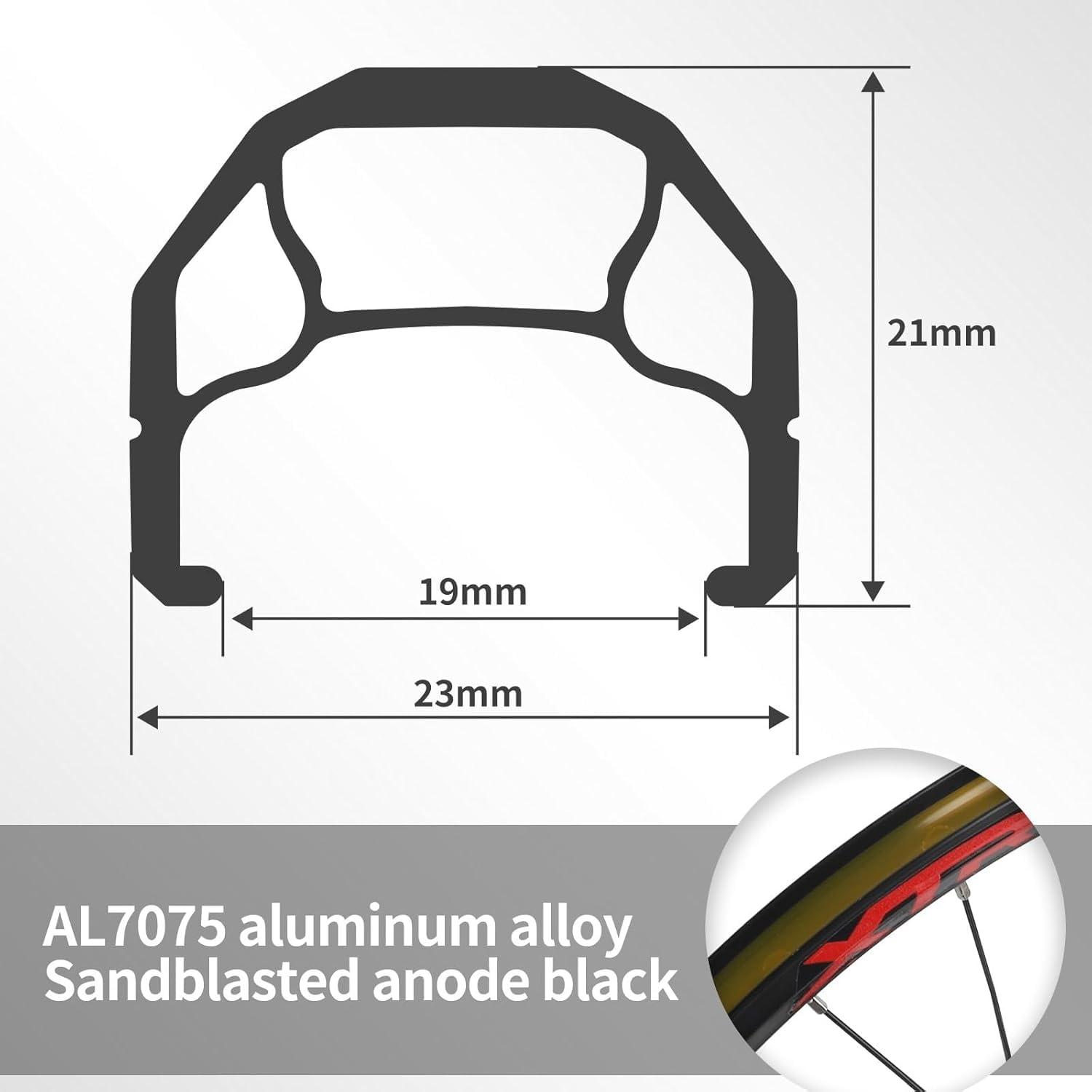 Conjunto De Llantas para Bicicleta De Montaña 26 27.5 29 Pulgadas Juego De Ruedas MTB Frenos De Disco Bicicleta Rueda Delantera Trasera Cassette De 7 8 9 10 11 12 Velocidades QR