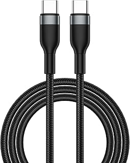 Next Store USB-C to USB-C Cable 100W – PD Fast Charging, Durable and Flexible, 1.2 Meter Length, Compatible with MacBook, Samsung, Huawei, and Modern Laptops