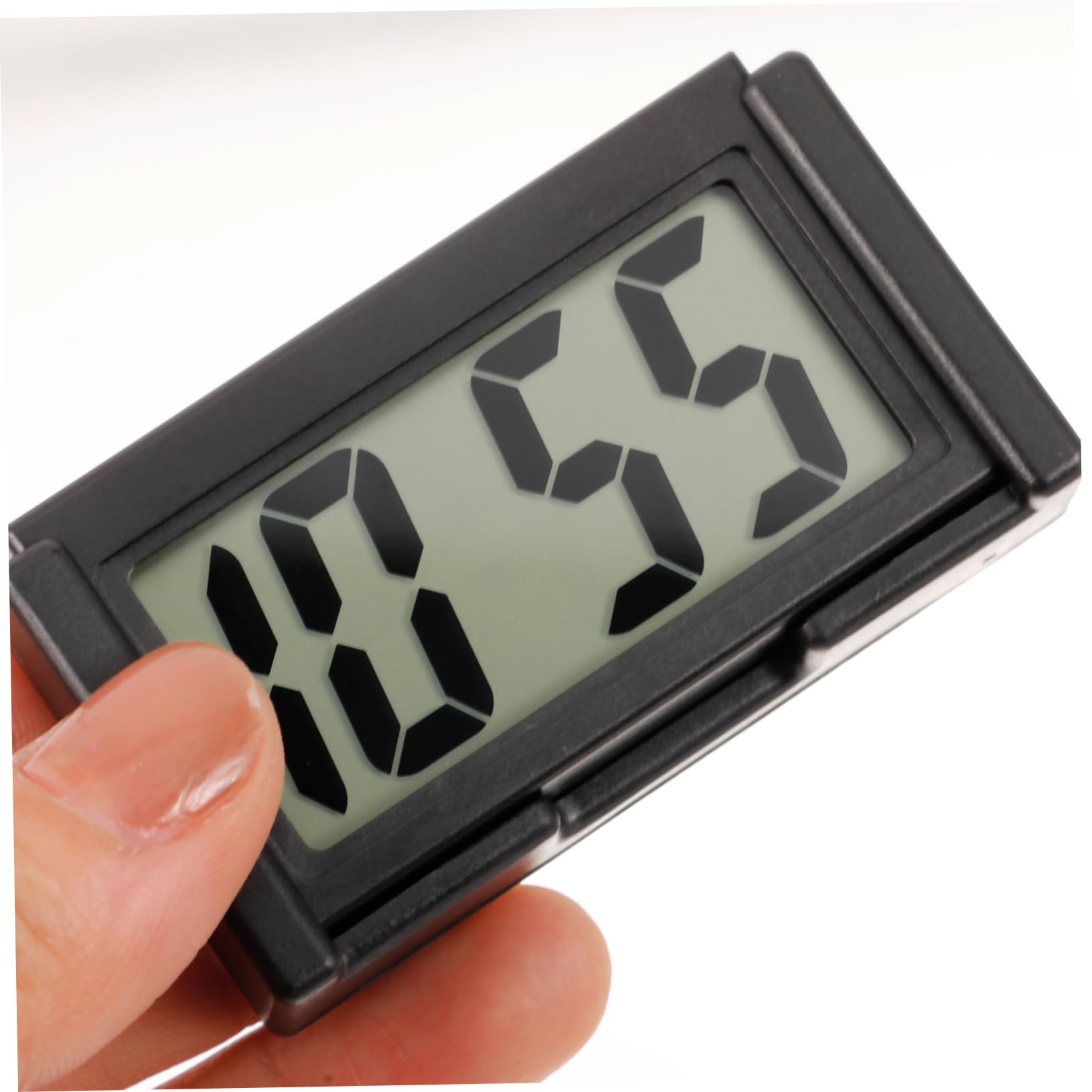 SOESFOUFU Clock Car Dashboard Digital Decorative Clock Mini Nightstand Precise Time Display