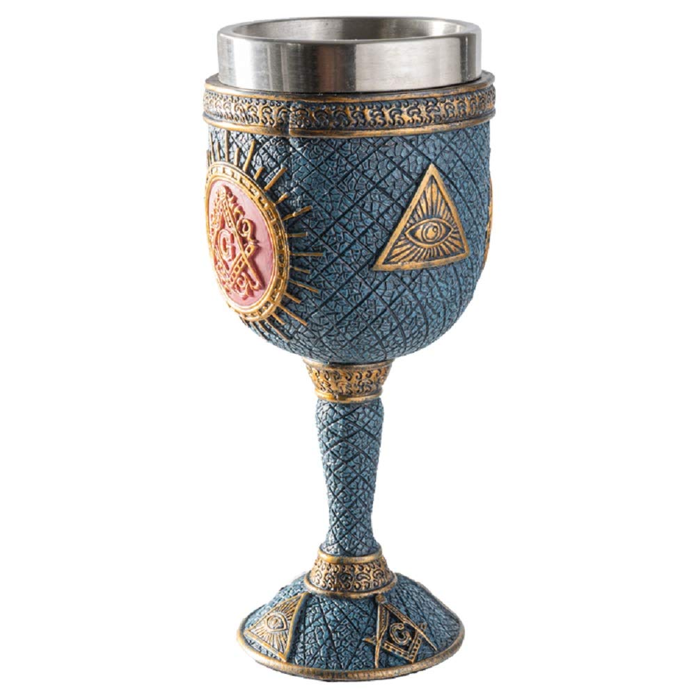 Masonic Goblet - Square & Compasses Drinkware -3