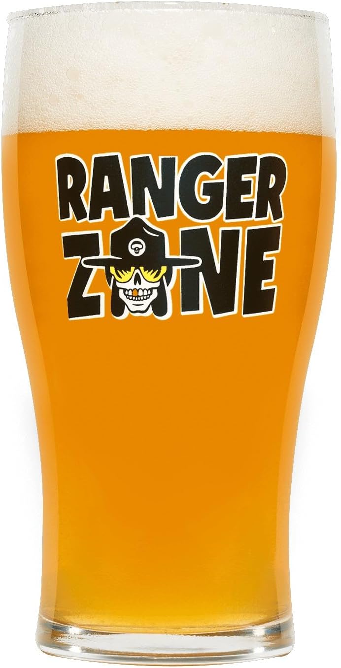 Amazon.com: New Belgium Vodoo Ranger Zone Beer Glass Tulip Glass - Set ...