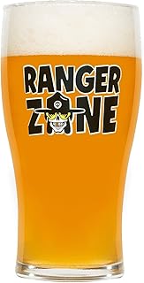 New Belgium Vodoo Ranger Zone Beer Glass Tulip Glass - Set of 2