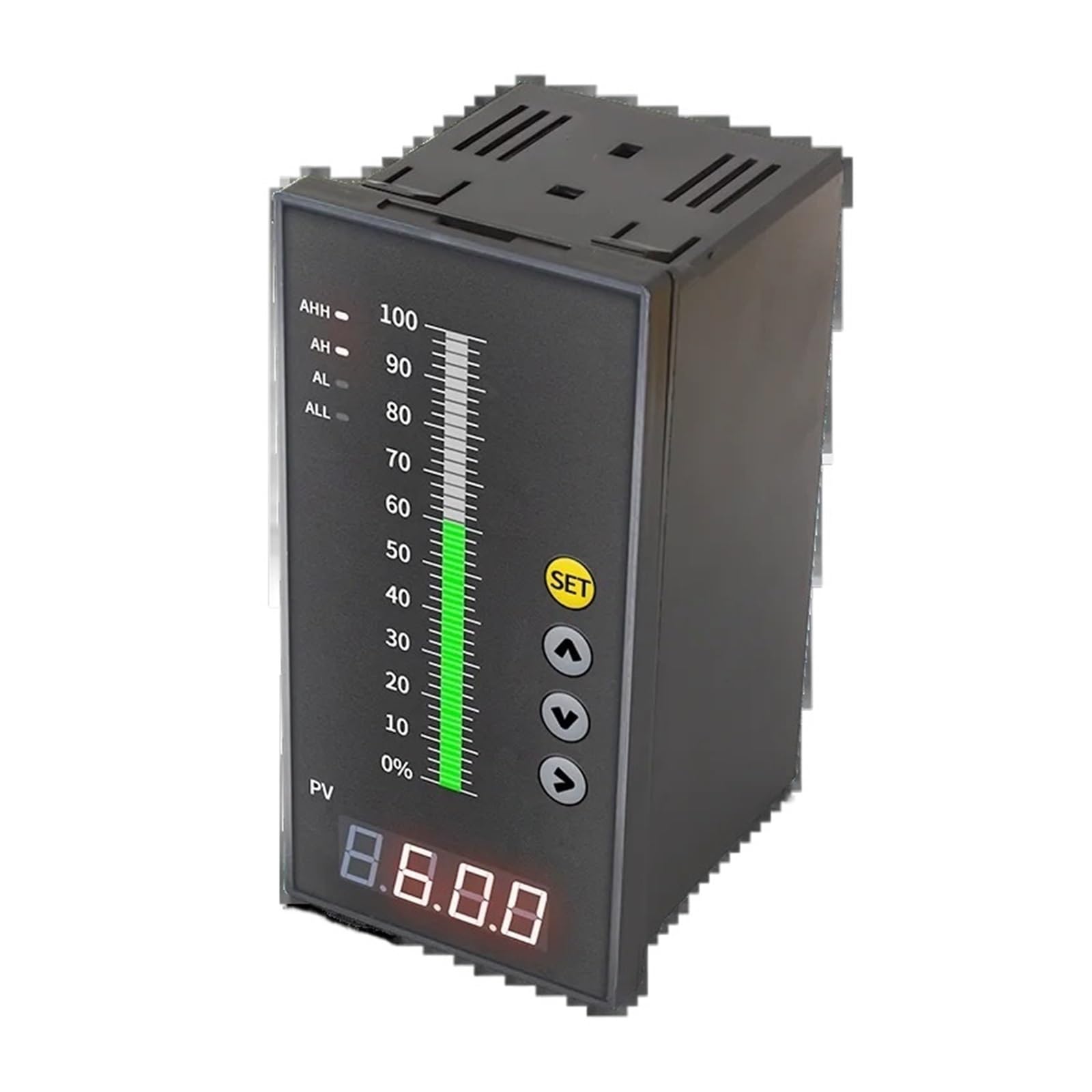 Controlador de temperatura digital AC220V indicador de presión de nivel de agua relé de 4-20mA salida RS485 LED(4-20mA with 4relays)