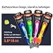 LaRoo Sicherheits LED Leuchtband für Hunde Katzen,LED Licht Blinklicht mit Klettverschluss, Einfach an Halsband Leine und Geschirr zu Befestigen, Wasserdicht Leuchtend Outdoor Sportarten (Grün)