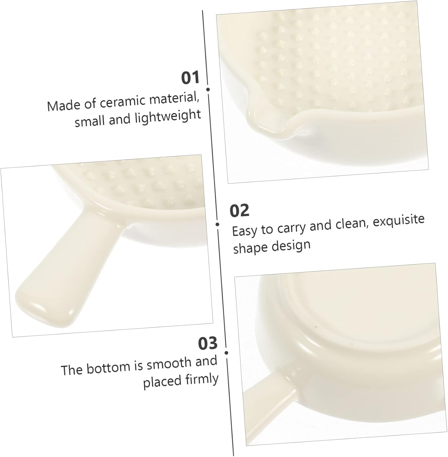 Dipping Sauce Dish for Condiments Seasoning Bowls for Appetizers for Home Kitchen and Parties Small Round Serving Plates for Sauces and Snacks