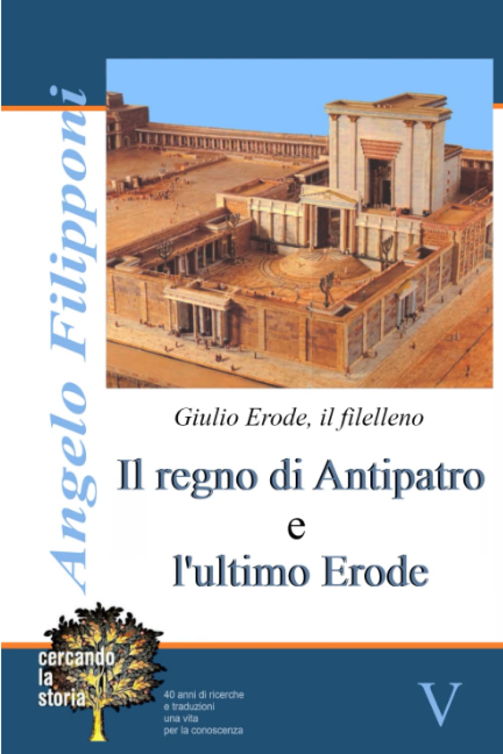 Il regno di Antipatro e l'ultimo Erode: Giulio Erode, il filelleno, Libro V (Italian Edition) Paperback – 28 October 2022