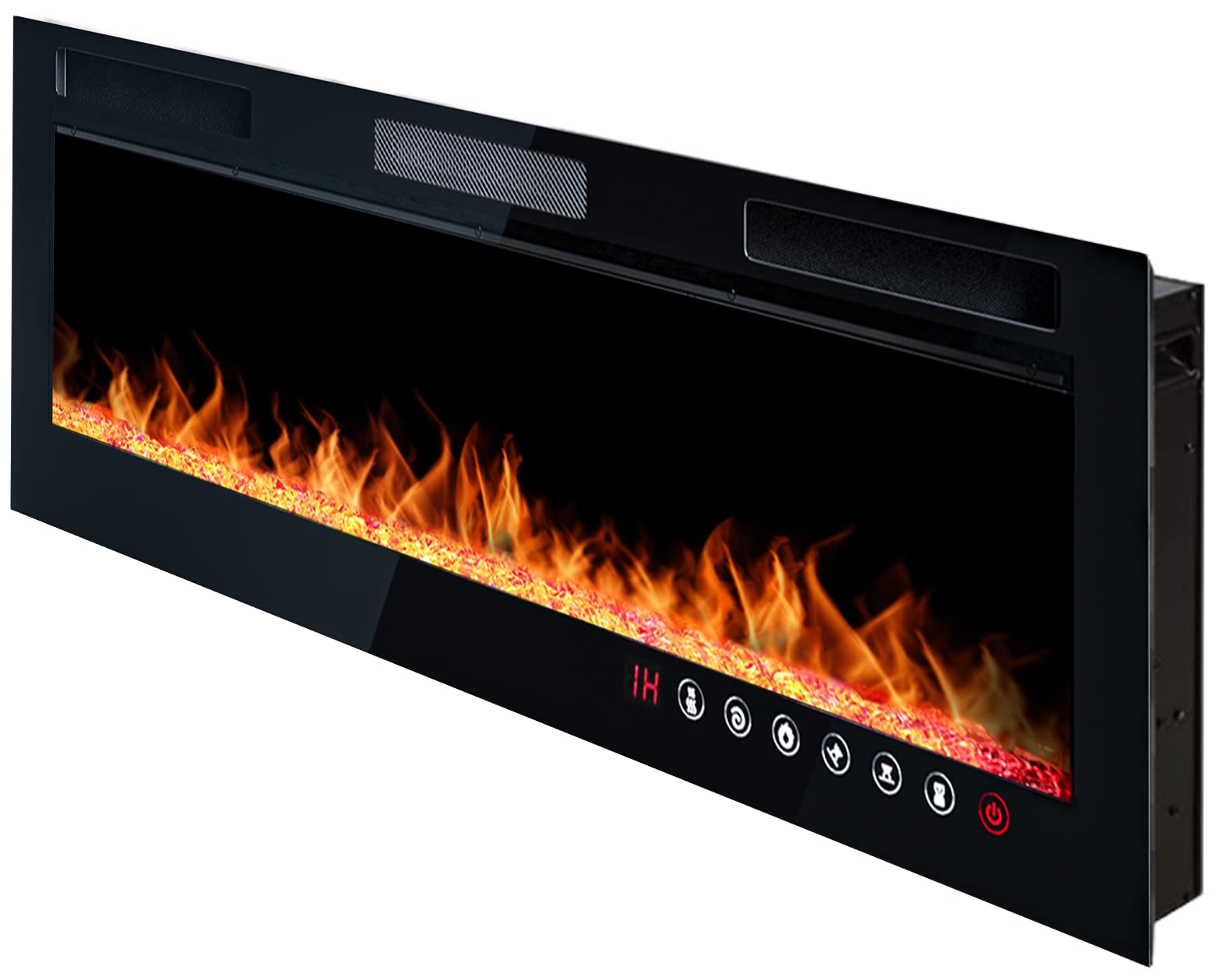 Buy Frhlozdx 50 inch Recessed and Wall Mounted Electric Fireplace