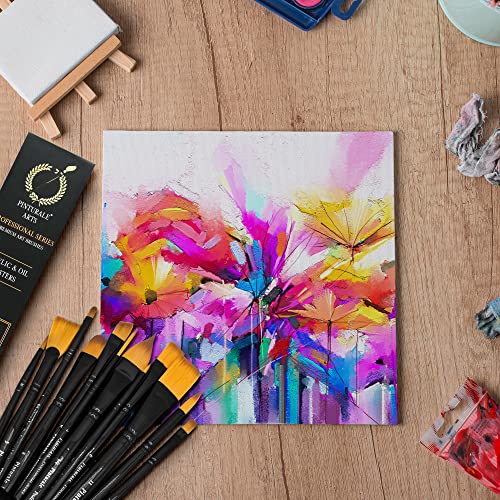 Pinturale Arts Set of 12 Acrylic Paint Brushes Professional | Acrylic & Oil Masters | Oil Painting Brushes | Handmade Paint Brush Set for Acrylic Painting by Pinturale Arts - Image 8