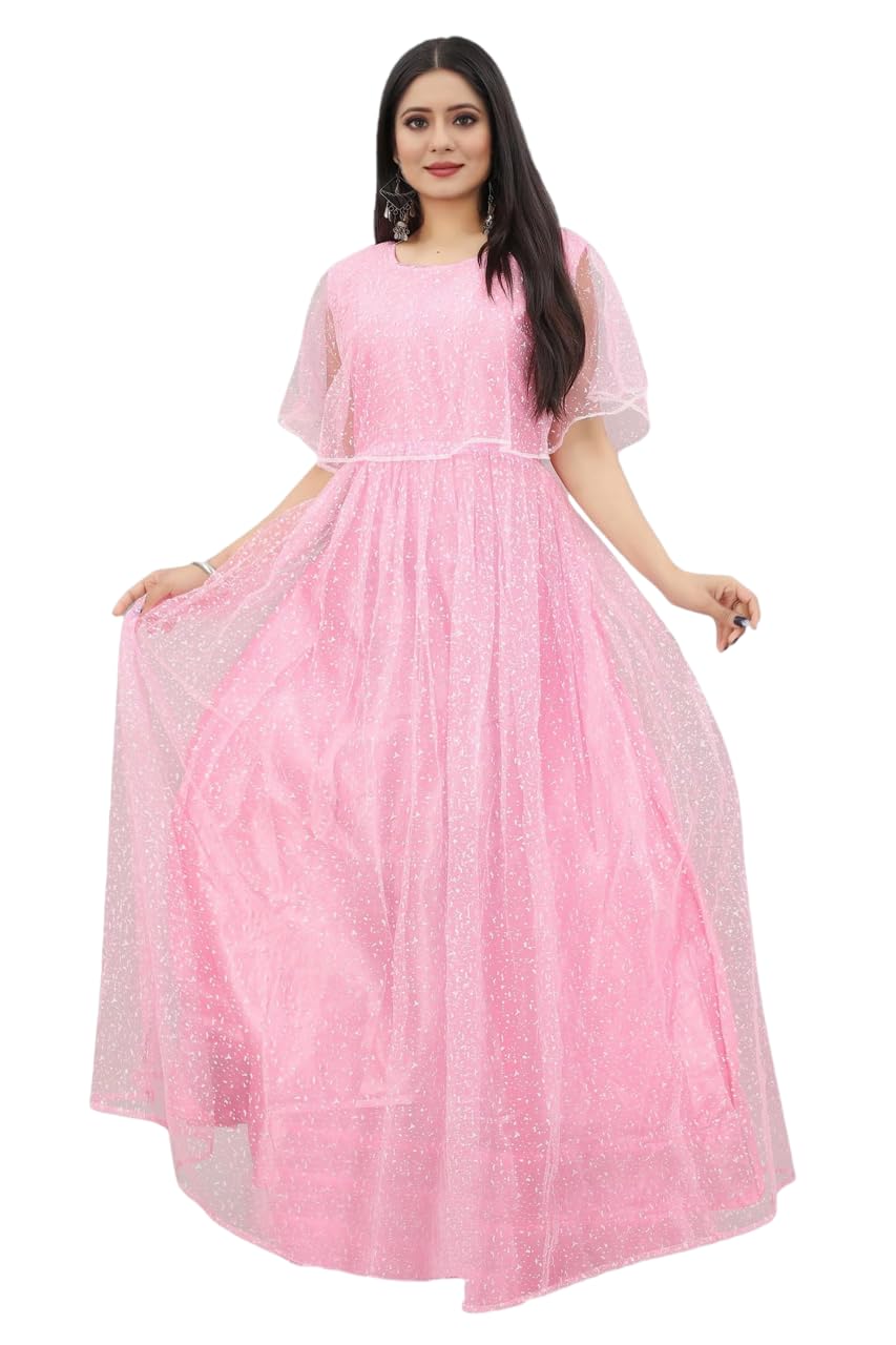 a to z cart Women's Tissue Marble Due Drop Gown Rivaaz-New Rivaaz-New-picture-43