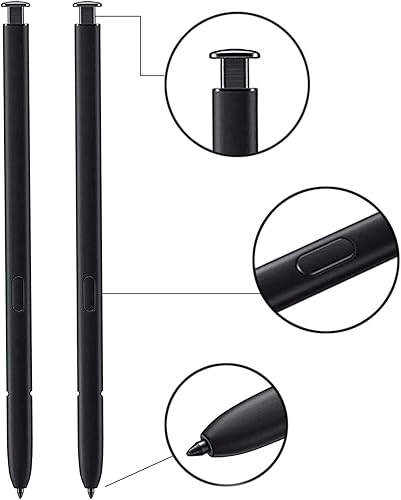 Miniatura 3 de Paquete de 2 para Galaxy S23 Ultra Pen de repuesto para Samsung Galaxy S23 Ultra 5G, S23 Ultra S Pen Galaxy S23 Ultra Stylus S Pen de repuesto, sin