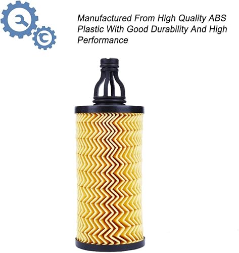 Miniatura 3 de ONER - Filtro de aceite para motores, apto para motores Maserati Ghibli y Quattroporte Levante V6 3.0 2014-2019, reemplaza # 311401, 298939