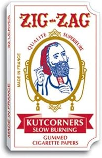 4 Packs Booklets Zig Zag KUTCORNERS Cigarette Rolling Papers