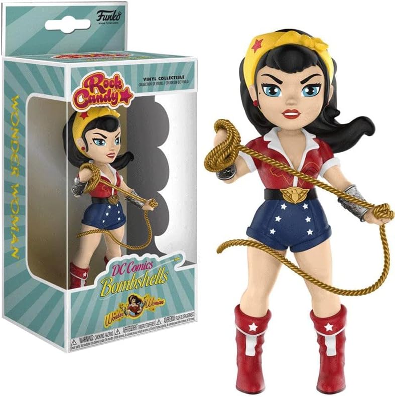 Funko Rock Candy: DC Bombshells - Wonder Woman Collectible Toy