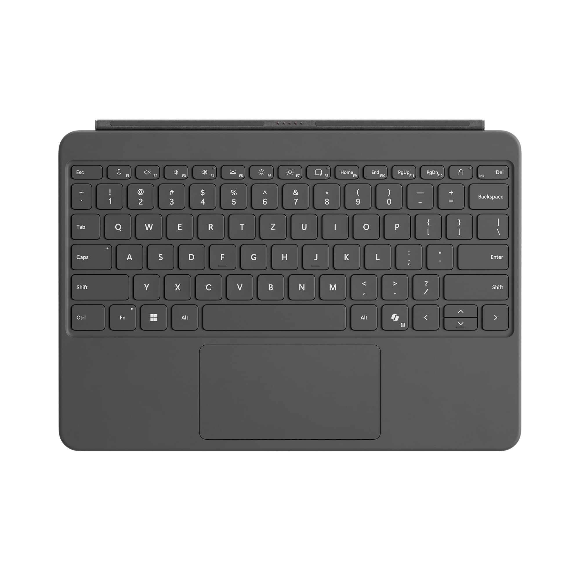 Microsoft Surface Pro 12" Keyboard | kompatibel mit Surface Pro 12" | QWERTZ | Anthrazit