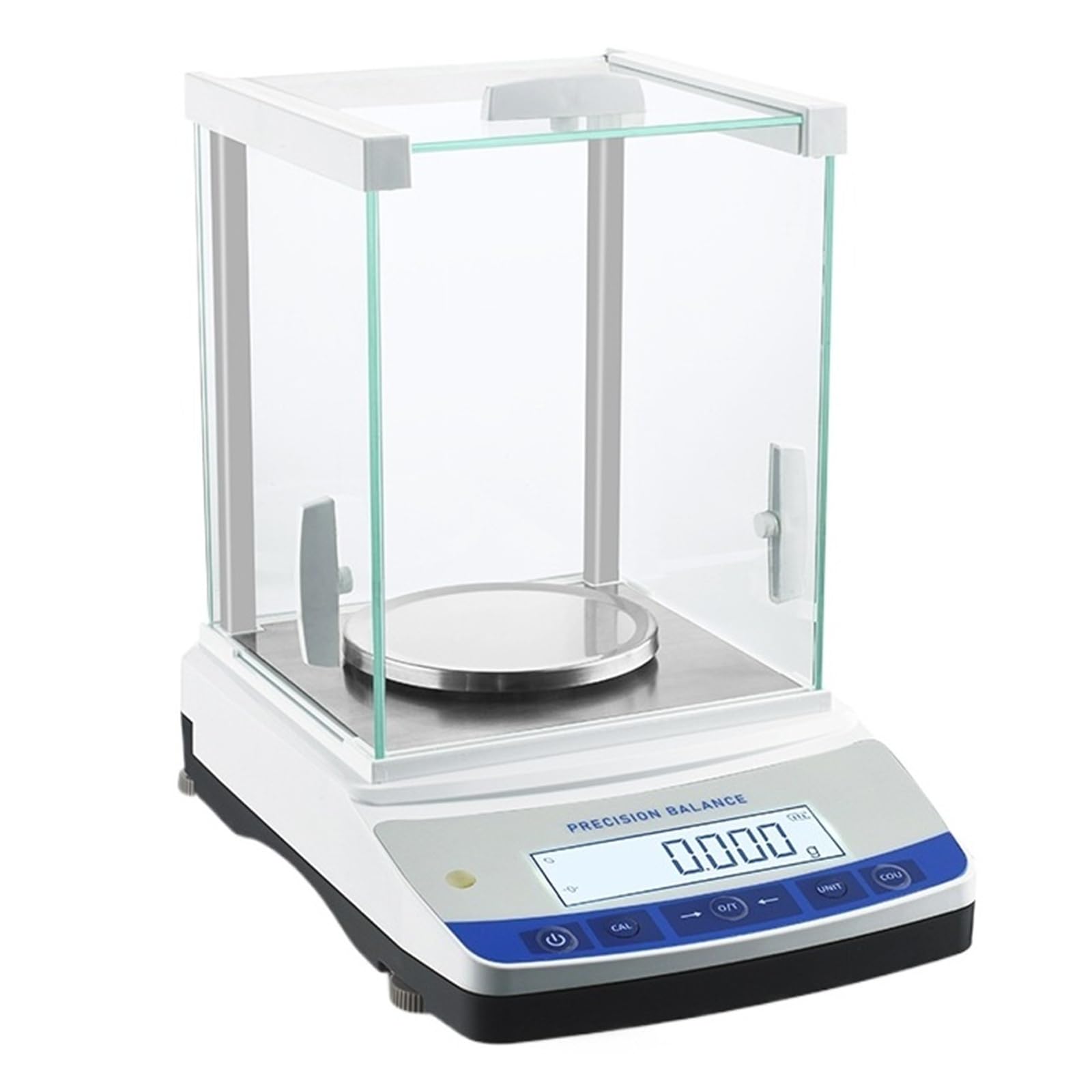 Laborwaage, 0,001 g, Labor-Analysenwaage, digitale Schmuckwaage, 1 mg Präzision Mehrere Funktionen(400g x 1mg)