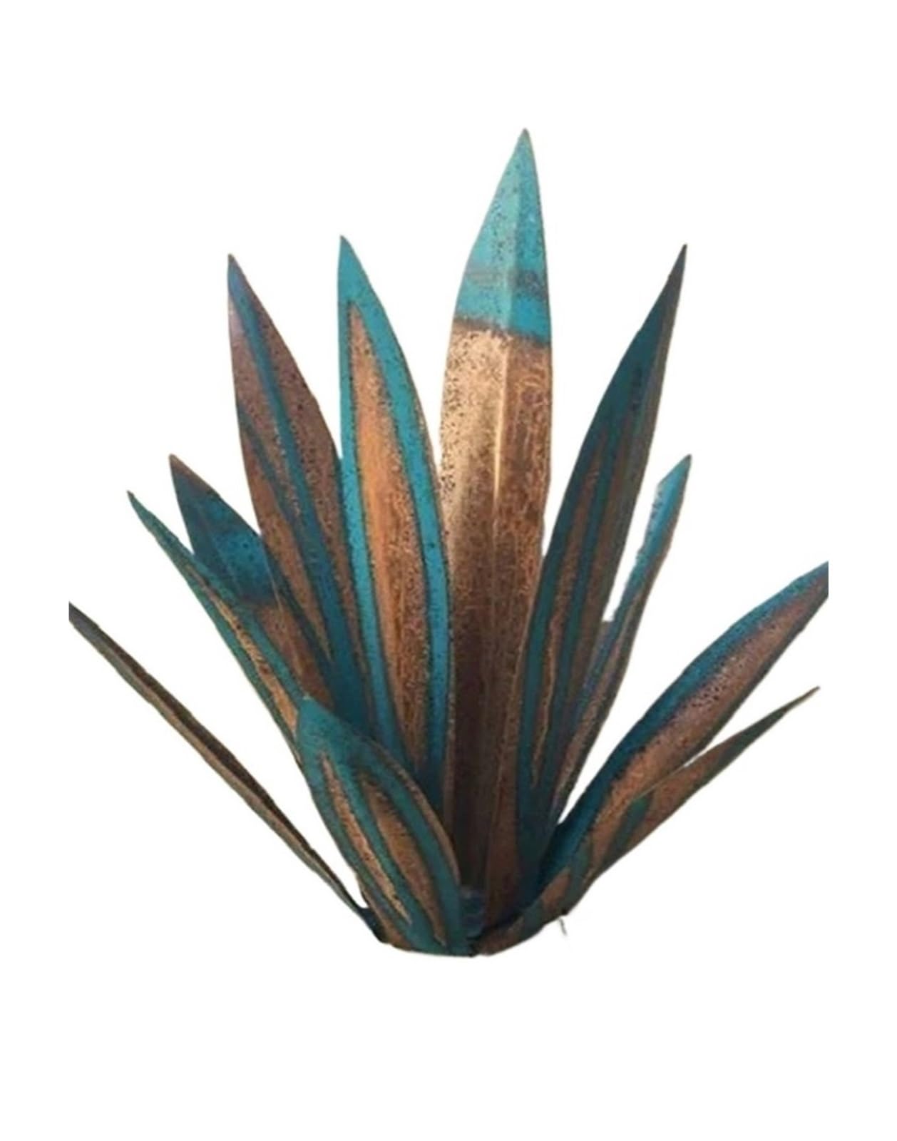 Agave en métal durable pour sublimer les sols secs et espaces sans entretien de jardin