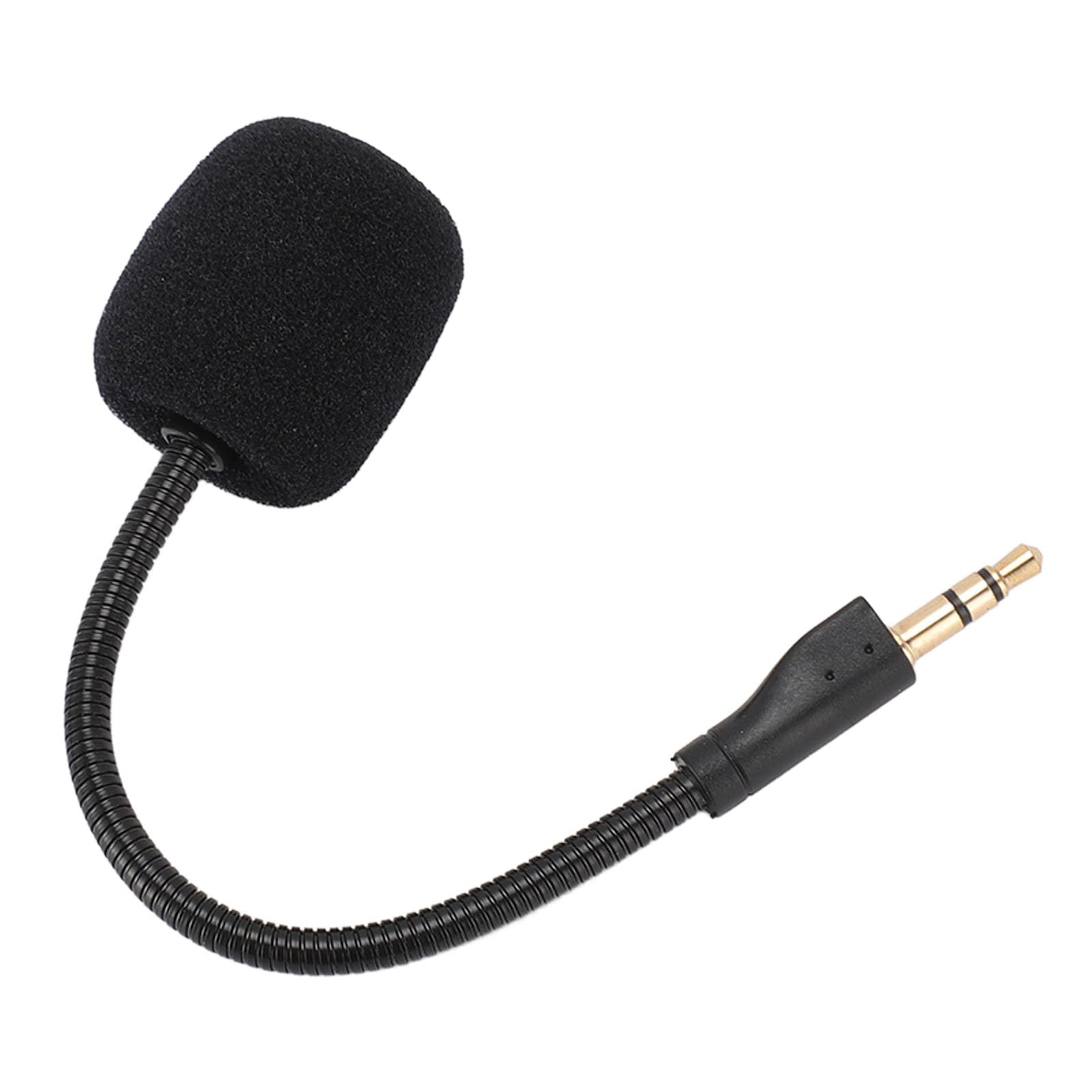 Replacement Game Mic Boom for G Pro, Detachable Noise Cancelling Microphone Boom for G Pro X Wired Gaming Headset, 3.5mm Microphone PC Game Headset