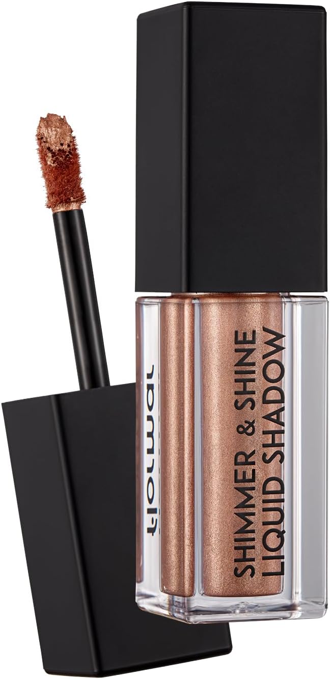 Flormar Shimmer & Shine Liquid Shadow – 004 Sunset Look – Long-Wear Liquid Eyeshadow, Pearlescent Shimmer, Buildable Glow, Crease-Resistant Look