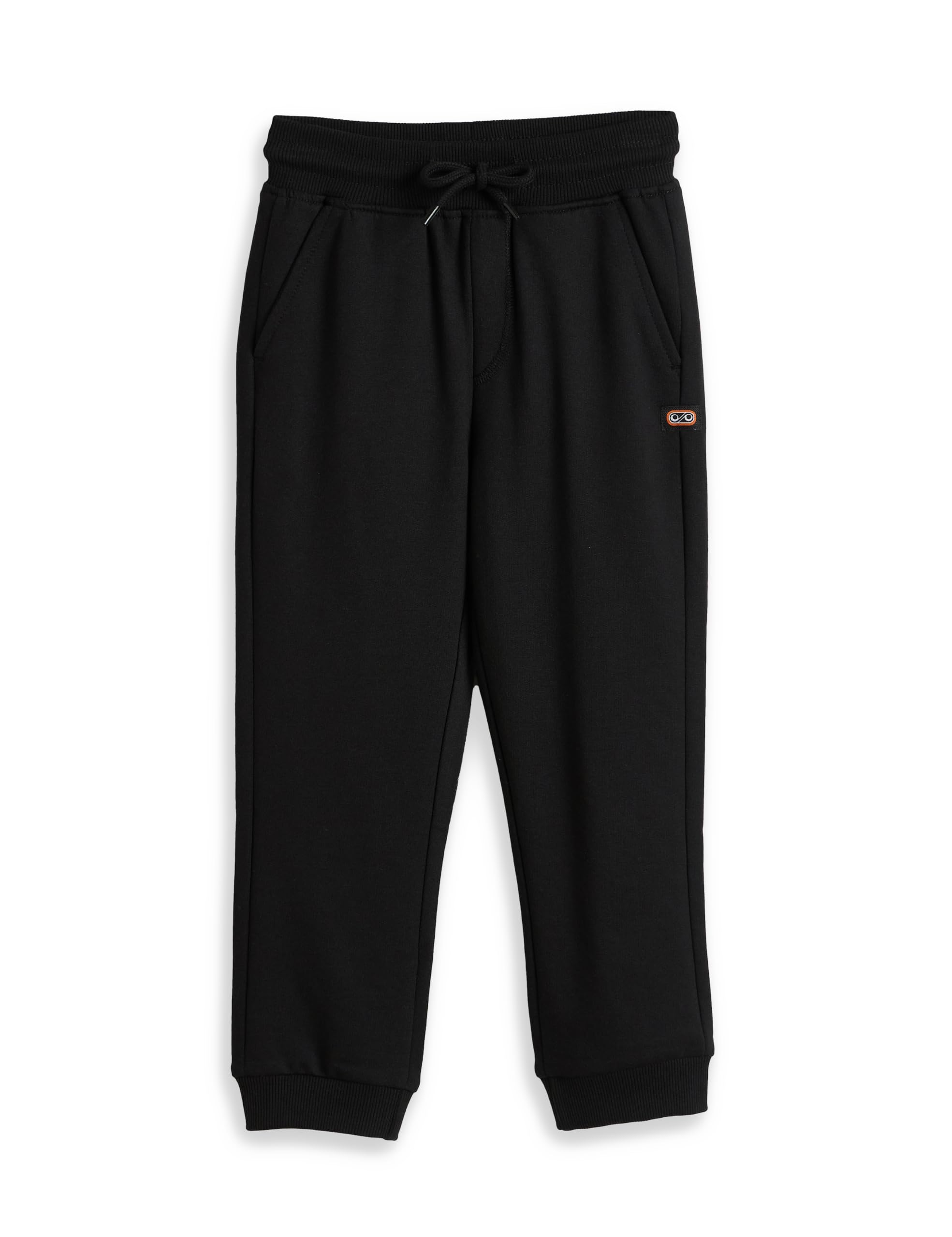 Amazon Brand - Jam & Honey Boys 100% Cotton Solid Print Track Pants (Joggers)-image-37