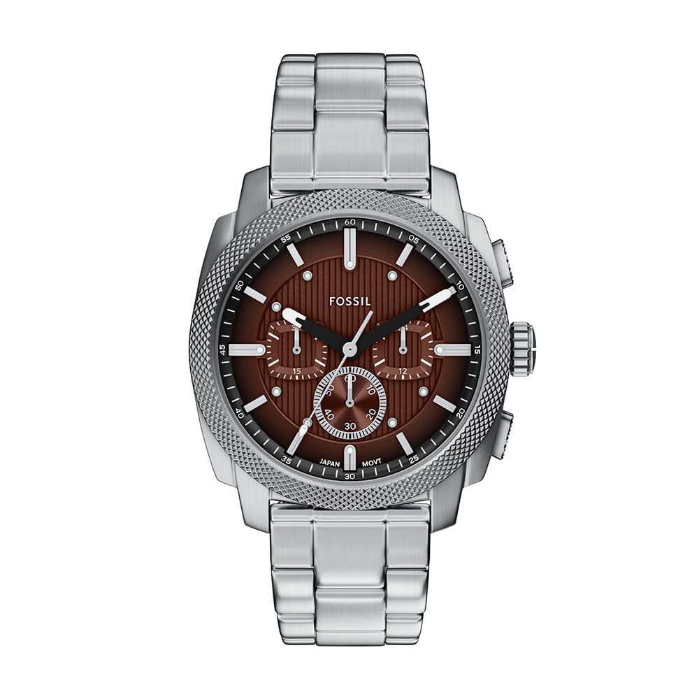 Fossil Men's Machine Chronograph Stainless Steel Watch (Model: FS6144)