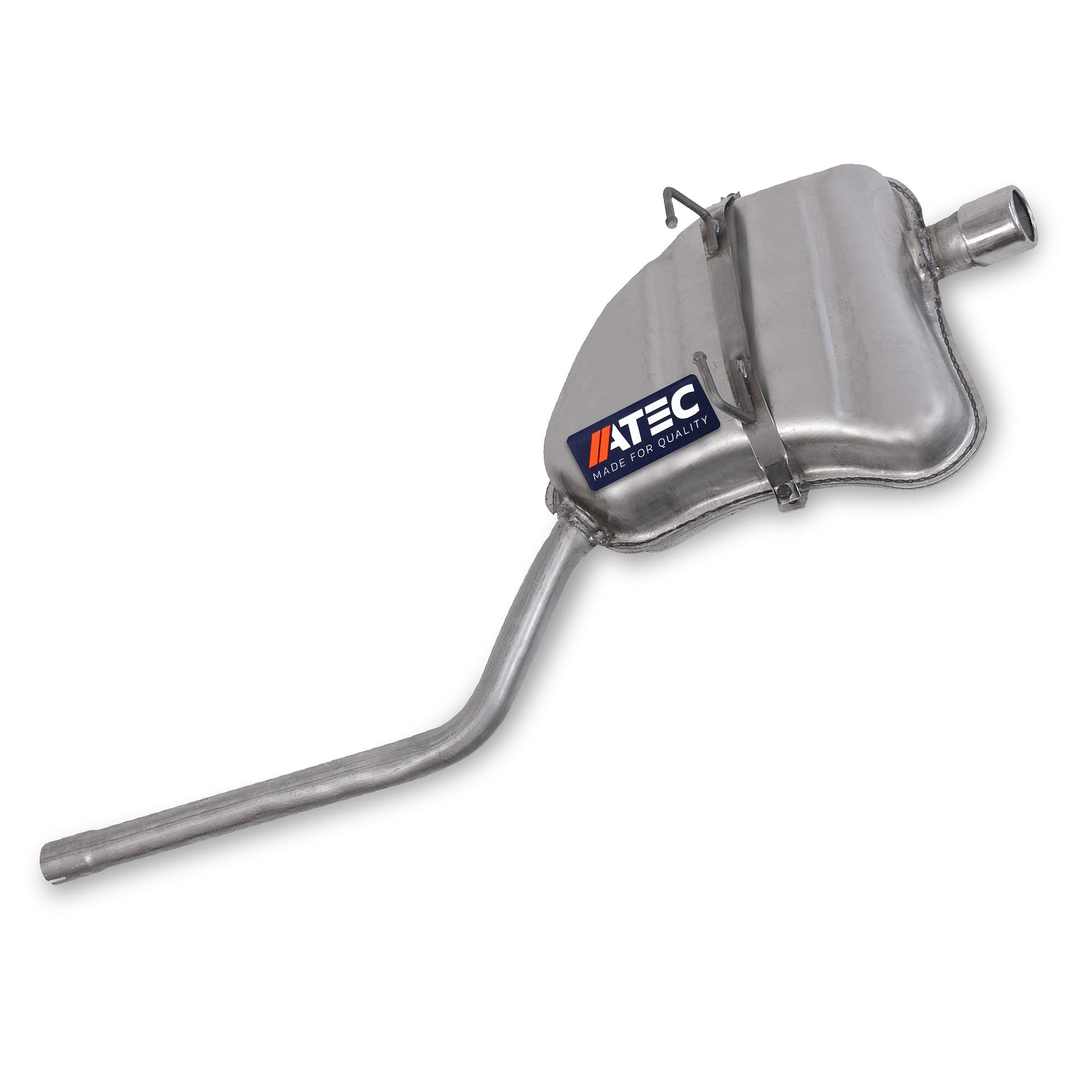 ATEC Germany 1x Silenciador trasero compatible con MINI MINI (R50, R53), | Compatible con: MINI MINI, Cabriolet