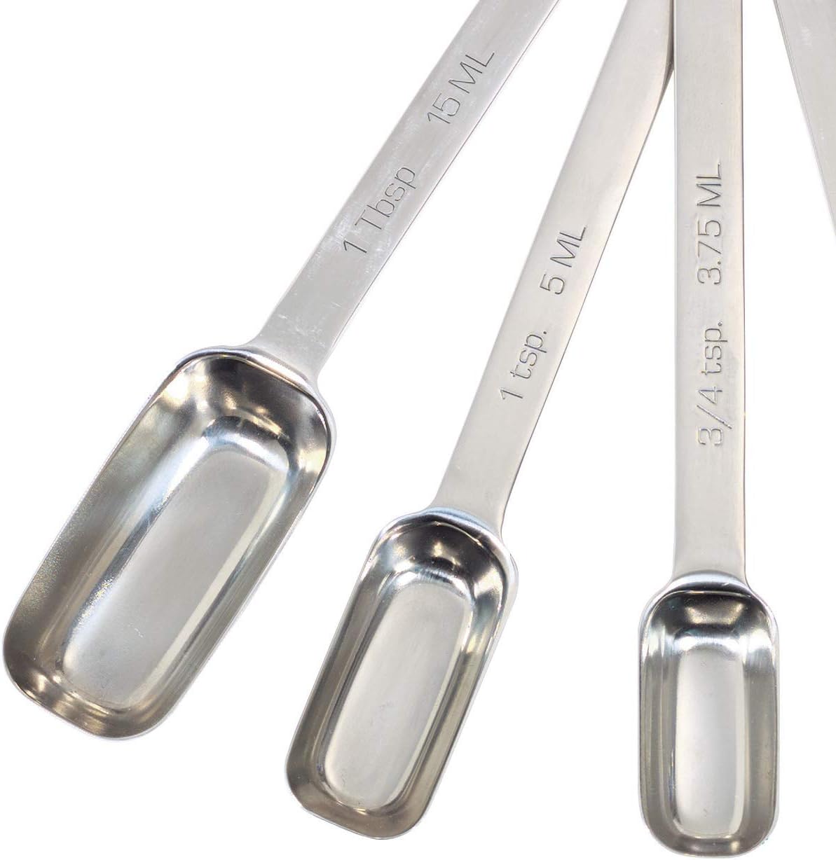 Master Class - 6-in-1 rectangular measuring spoon, stainless steel